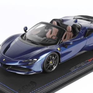 1/18 BBR Ferrari SF90 Spider Pack Fiorano (Abu Dhabi Blue) Resin Live Car Model Karson Limited 32 Pieces