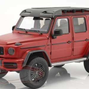 1/12 Dealer Edition 2022 Mercedes-Benz G63 (W463) 4x4 AMG (Hyacinth Red) Live Car Model Karson Diecast
