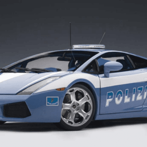 1/18 AUTOart Lamborghini Gallardo LP540-4 Police Live Car Model Karson