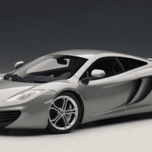 1/18 AUTOart Signature McLaren MP4-12C (Silver) Live Car Model Karson