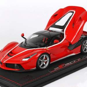 1/18 BBR 2012 Ferrari LaFerrari (Rosso Corsa 322 Red - 5 Point Safety Belts) Live Car Model Karson Diecast Limited 82 Pieces