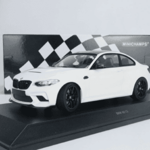 1/18 Minichamps BMW M2 CS F87 (White with Black Wheels) Live Car Model Karson Diecast