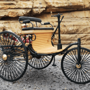 1/10 Dealer Edition 1886 Mercedes-Benz No.1 Patent Motorwagen Classic Selection Live Car Model Karson Diecast