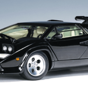 1/18 AUTOart Lamborghini Countach 5000 S 5000S (Black) Live Car Model Karson Diecast
