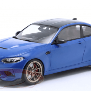 1/18 Minichamps BMW M2 CS F87 (Blue Metallic with Golden Wheels) Live Car Model Karson Diecast