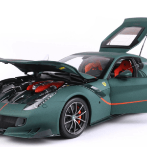 1/18 BBR Ferrari F12 TDF (Matt Green) Live Car Model Karson Diecast