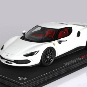 1/18 BBR Ferrari 296 GTB (Bianco White) Resin Live Car Model Karson Limited 48 Pieces