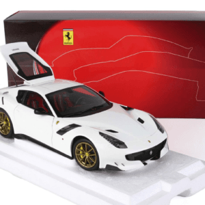 1/18 BBR Ferrari F12 TDF (Avus White) Live Car Model Karson Diecast