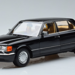 1/18 Norev 1989 Mercedes-Benz 560 SEL W126 (Black) Live Car Model Karson Diecast