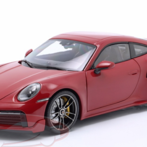 1/18 Minichamps 2021 Porsche 911 (992) Turbo S Coupe Sport Design (Carmine Red) Live Car Model Karson Diecast