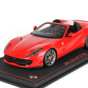 1/18 BBR 2019 Ferrari 812 GTS (Racing Red 322) with Red Calipers Resin Live Car Model Karson Limited 48 Pieces