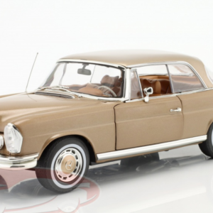 1/18 Norev 1969 Mercedes-Benz 250 SE Coupe (W111) (Gold Metallic) Live Car Model Karson Diecast