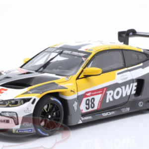 1/18 Minichamps 2022 BMW M4 GT3 #98 24h Nürburgring Rowe Racing Nicky Catsburg, John Edwards, Sheldon van der Linde, Marco Wittmann Live Car Model Karson Diecast