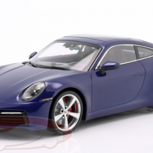 1/18 Minichamps 2019 Porsche 911 992 Carrera 4S Coupe (Gentian Metallic Blue) "Bad Boys 3" Specs Live Car Model Karson