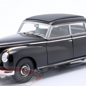 1/18 Norev 1955 Mercedes-Benz 300 (W186) Konrad Adenauer (Black) Live Car Model Karson Diecast