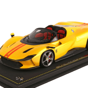 1/18 BBR Ferrari Daytona SP3 Icon Series (Three-Layer Yellow And Red Stripes) Resin Live Car Model Karson Limited 48 Pieces