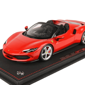 1/18 BBR Ferrari 296 GTS (Rosso Corsa 322 Red with Silver Wheels) Resin Live Car Model Karson Limited 200 Pieces