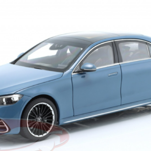 1/18 Dealer Edition 2020 Mercedes-Benz S-Class (V223) (Manufaktur Vintage Blue) Live Car Model Karson Diecast