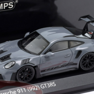 1/43 Minichamps 2023 Porsche 911 (992) GT3 RS (Artic Grey) Live Car Model Karson