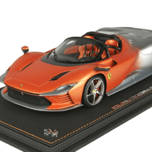 1/18 BBR Ferrari Daytona SP3 Icona Series (Matt Metallic Gray And Met Orange) Resin Live Car Model Karson Limited 99 Pieces