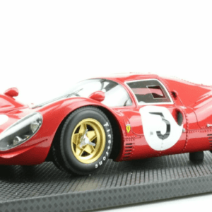 1/18 GP Replicas 1967 Ferrari 330 P4 1000KM Monza Winner #3 Live Car Model Karson