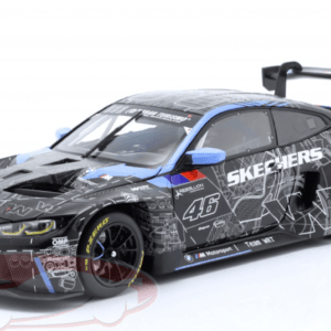 1/18 Minichamps 2023 BMW M4 GT3 #46 Test Car Team WRT Valentino Rossi Live Car Model Karson Diecast