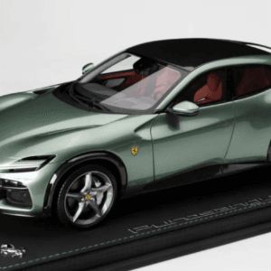 1/18 BBR Ferrari Purosangue (Verde Dora Green with Carbon Fiber Roof) Resin Live Car Model Karson
