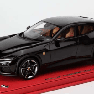 1/18 BBR Ferrari Purosangue (Nero Purosangue Metallic Black) Resin Live Car Model Karson Limited 15 Pieces