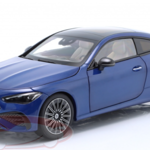 1/18 Dealer Edition 2023 Mercedes-Benz AMG-Line CLE Coupe (C236) (Spectral Blue) Live Car Model Karson Diecast