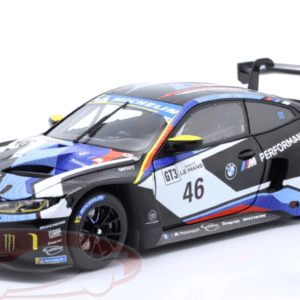 1/18 Minichamps 2023 BMW M4 GT3 #46 Winner Road to LeMans Team WRT Jérôme Policand, Valentino Rossi Live Car Model Karson Diecast