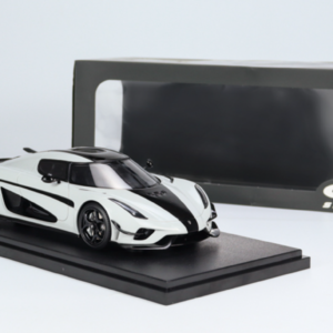 1/18 GT Spirit Koenigsegg Regera Black Line (Light Grey) Resin Live Car Model Karson