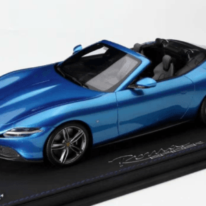1/18 BBR Ferrari Roma Spider Open Roof (Blue Corsa) Resin Live Car Model Karson Limited 36 Pieces