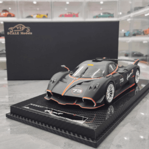 1/18 VIP Scale Pagani Huayra R #73 (Black) Resin Live Car Model Karson Limited 30 Pieces