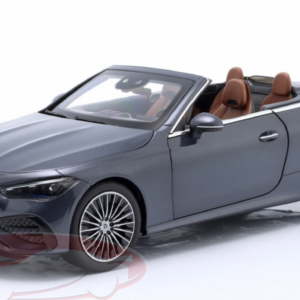 1/18 Dealer Edition 2024 Mercedes-Benz AMG-Line CLE Cabriolet (A236) (Graphite Grey) Live Car Model Karson Diecast