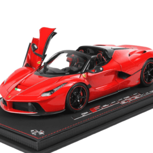1/18 BBR Ferrari LaFerrari Aperta (Rosso Corsa 322 Red with Gloss Black Wheels) Live Car Model Karson Diecast Limited 60 Pieces