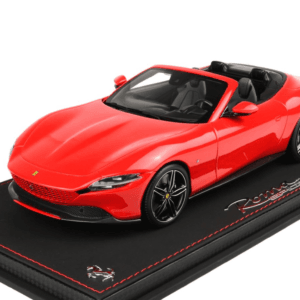 1/18 BBR Ferrari Roma Spider Open Roof (Rosso Corsa 322 Red) Resin Live Car Model Karson