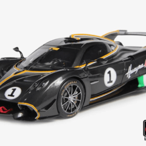 1/18 LCD Pagani Huayra R (Carbon Black) Live Car Model Karson Diecast