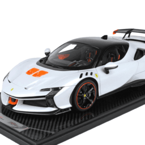 1/12 BBR Ferrari SF90XX Spider (White) Live Car Model Karson Limited 49 Pieces