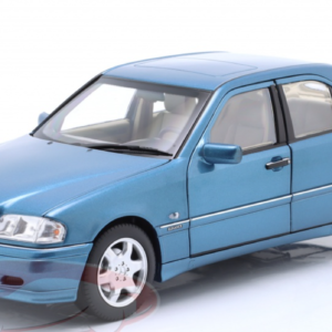1/18 Dealer Edition 1997-2000 Mercedes-Benz C-Klasse (W202) (Aquamarine Blue) Live Car Model Karson Diecast