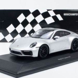 1/18 2020 Minichamps Porsche 911 Carrera 4 GTS (Silver) Diecast Sealed Live Car Model Karson