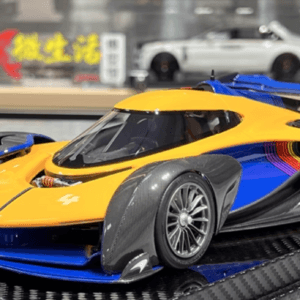 1/18 VIP Scale Model Solus GT (Orange & Blue) Resin Live Car Model Karson Limited 99 Pieces