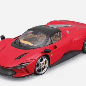 1/18 BBurago Signature 2022 Ferrari Daytona SP3 Closed Top (Corsa Red) Live Car Model Karson Diecast
