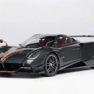1/18 LCD Pagani Huyara Roadster BC (Carbon Black) Live Car Model Karson Diecast