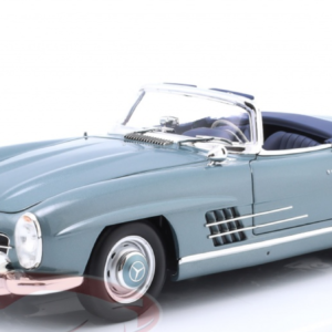 1/18 Dealer Edition 1957-1963 Mercedes-Benz 300 SL (W198 ll) (Light Blue) Live Car Model Karson Diecast