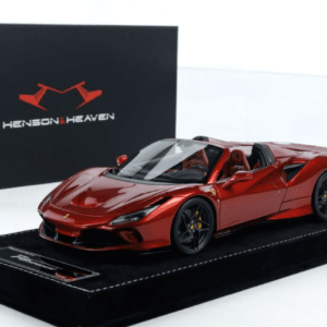 1/18 HH Model Ferrari F8 Spider (Rosso Fuoco Red) Live Car Model Karson Limited 30 Pieces