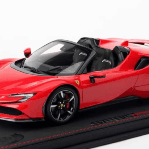 1/18 BBR Ferrari SF90 Spider (Rosso Corsa Red) Live Car Model Karson Limited