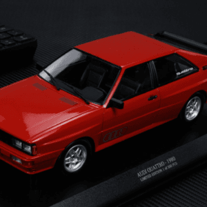 1/18 Minichamps 1980 Audi Quattro (Red) Live Car Model Karson