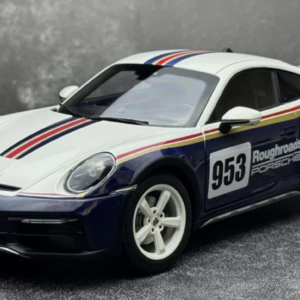 1/18 Norev 2023 Porsche 911 (992) Dakar #953 Roughroads Rallye Design Package Live Car Model Karson Diecast