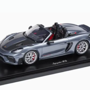 1/18 Dealer Edition 2024 Porsche 718 (982) Spyder RS (Vanadium Grey) Live Car Model Karson