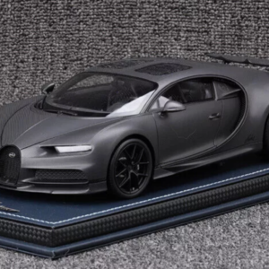 1/18 MR Collection Bugatti Chiron Sport Noire (Matte Black Carbon Fiber) Resin Live Car Model Karson Limited 99 Pieces